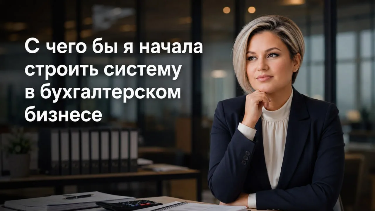 С чего бы я начала строить систему в бухгалтерской компании?
