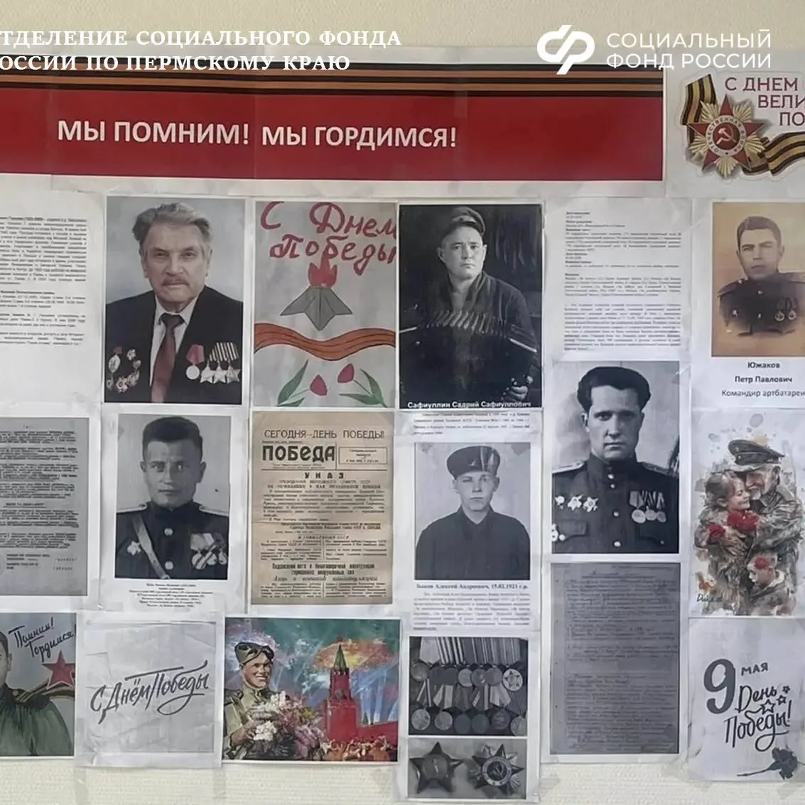 В годы Великой Отечественной войны из Пермского края (Молотовская область) на фронт было призвано бо