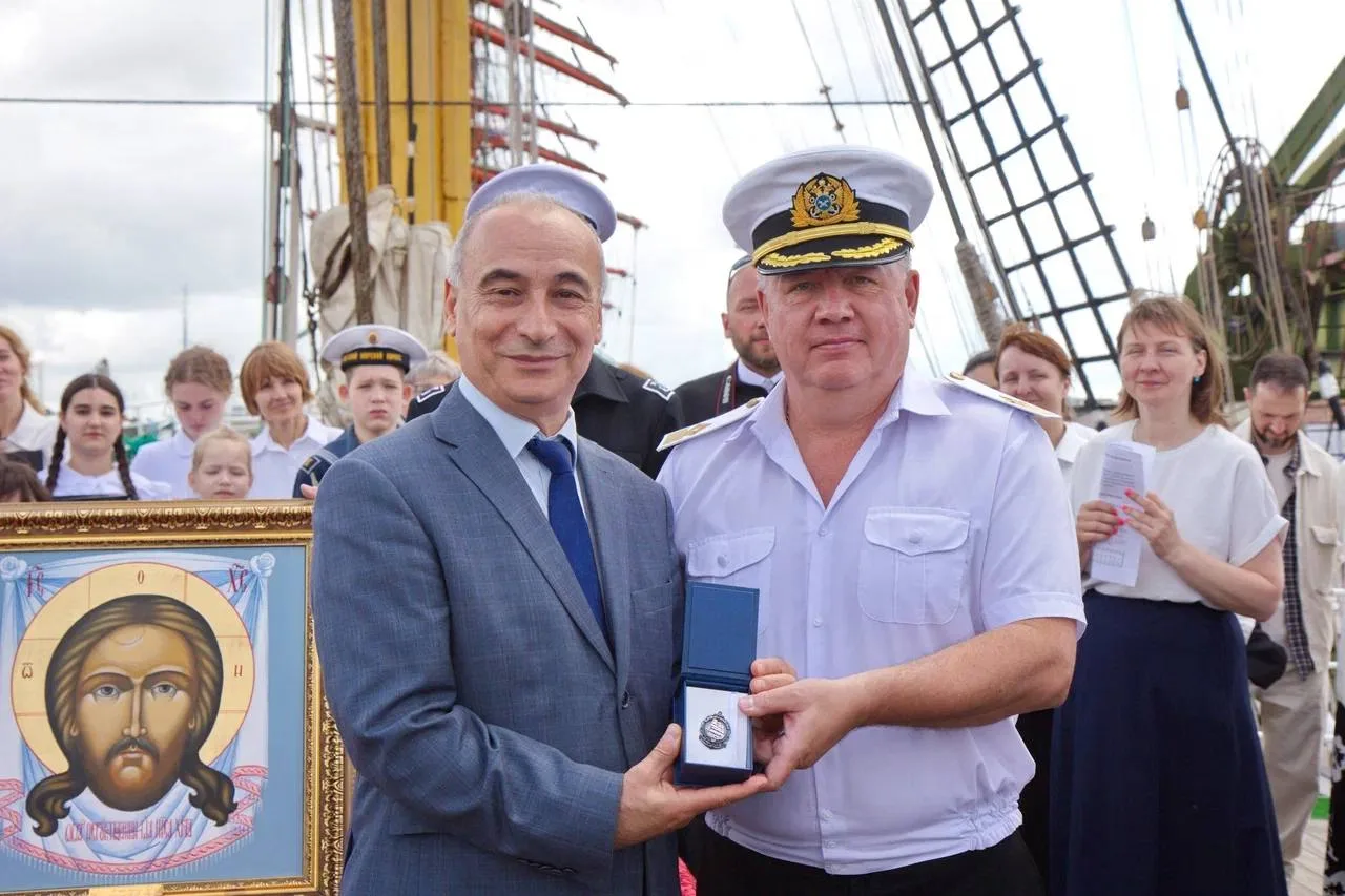 ⛵ «Крузенштерн» вышел в первый учебный рейс в этом году