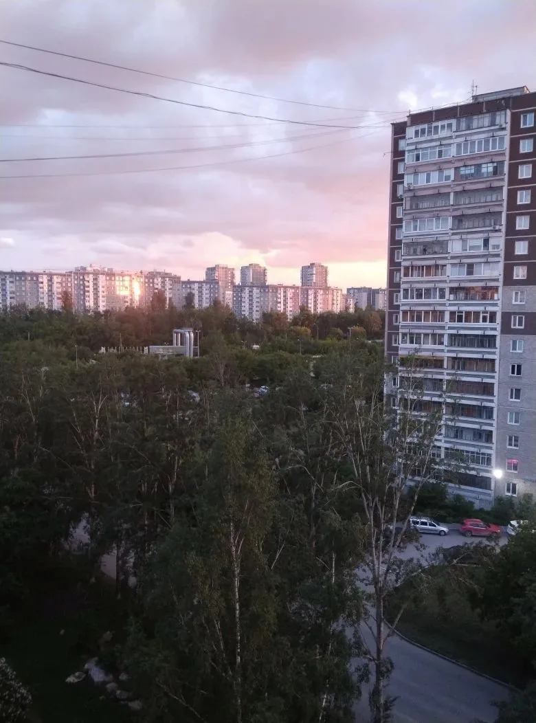 Закат на ЖБИ