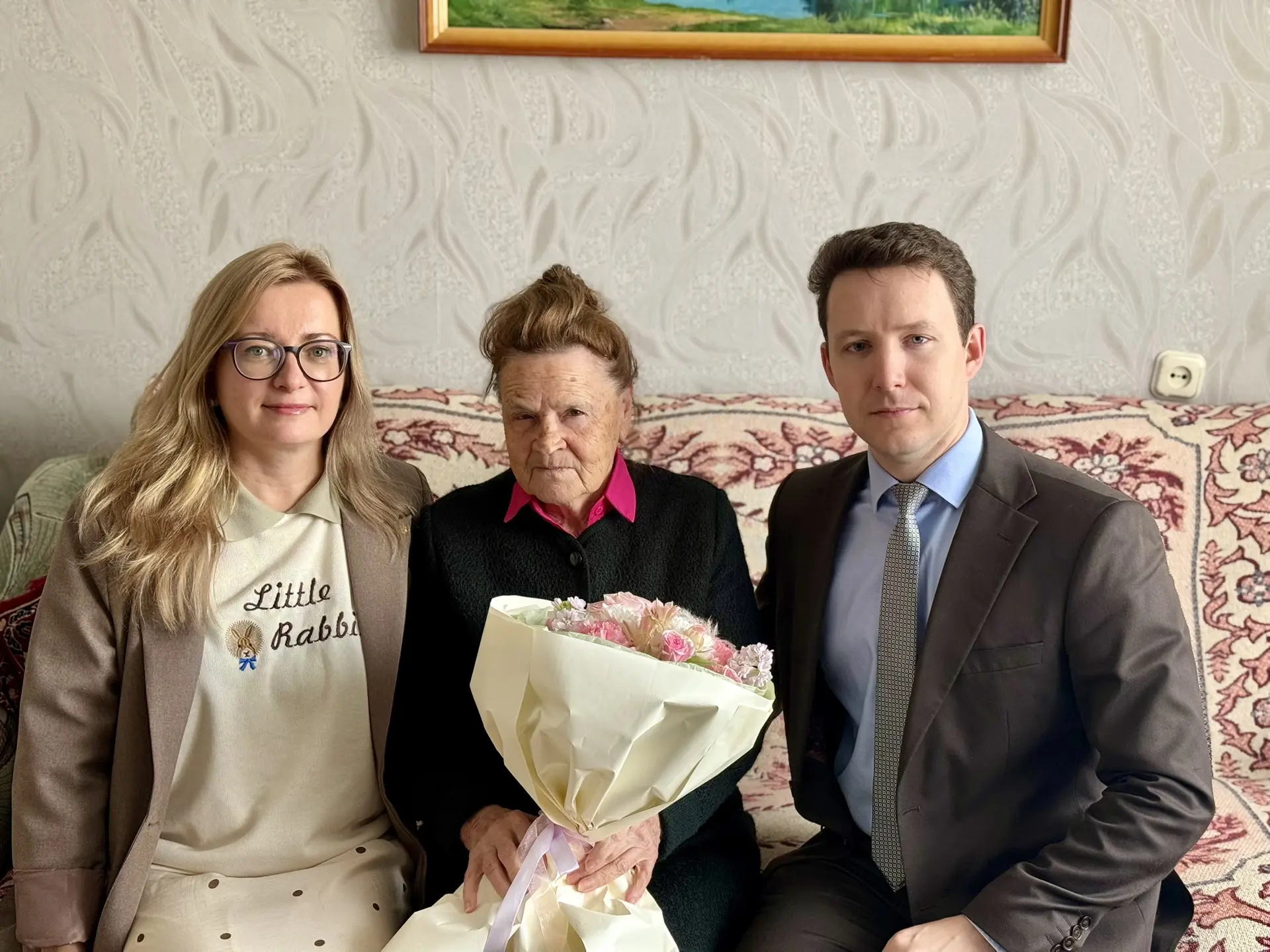 💐 Представители Генерального консульства России в Гродно и Русского дома в Гродно наве...