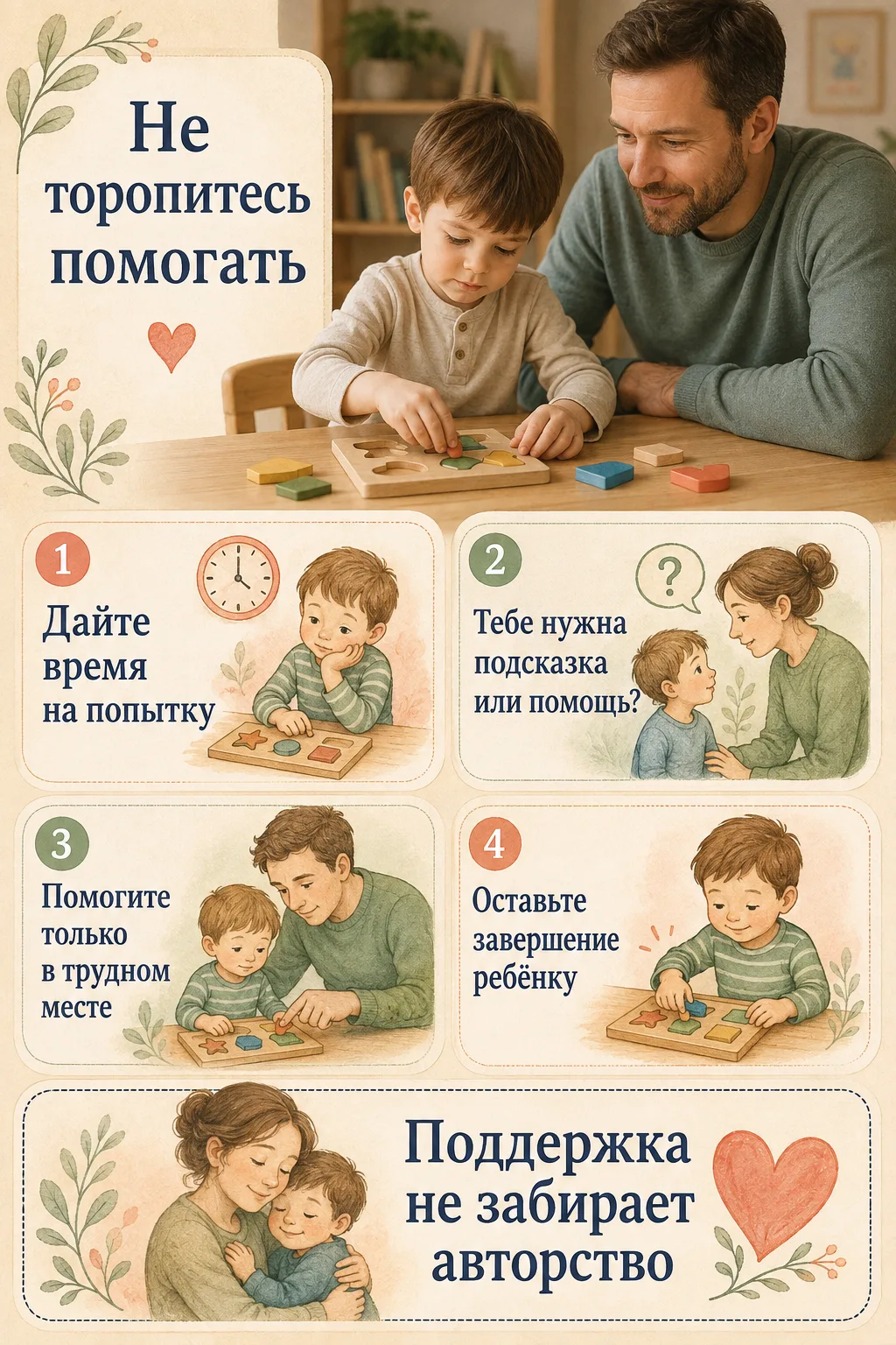 🙌 Не торопитесь помогать