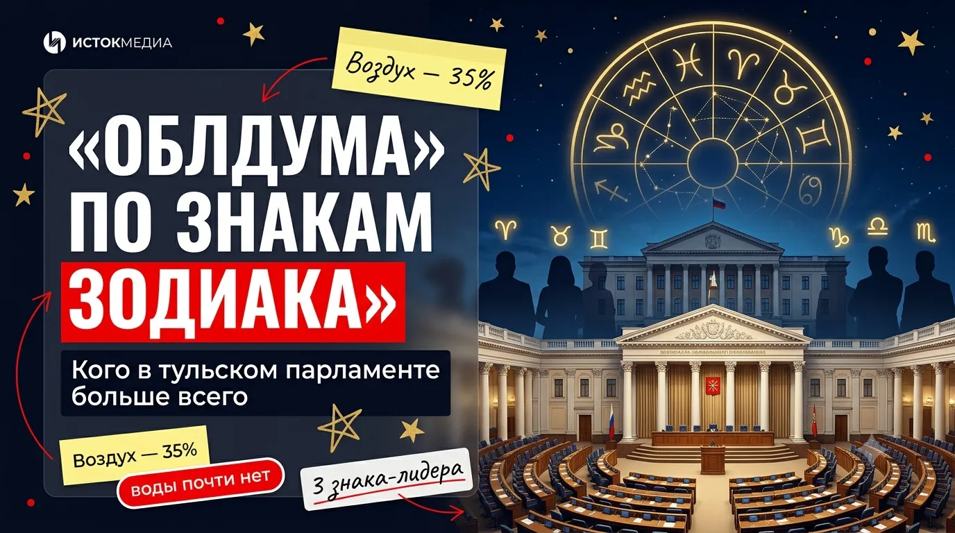 ♈ А мы тут решили узнать, каких знаков зодиака больше всего в Тульской облдуме