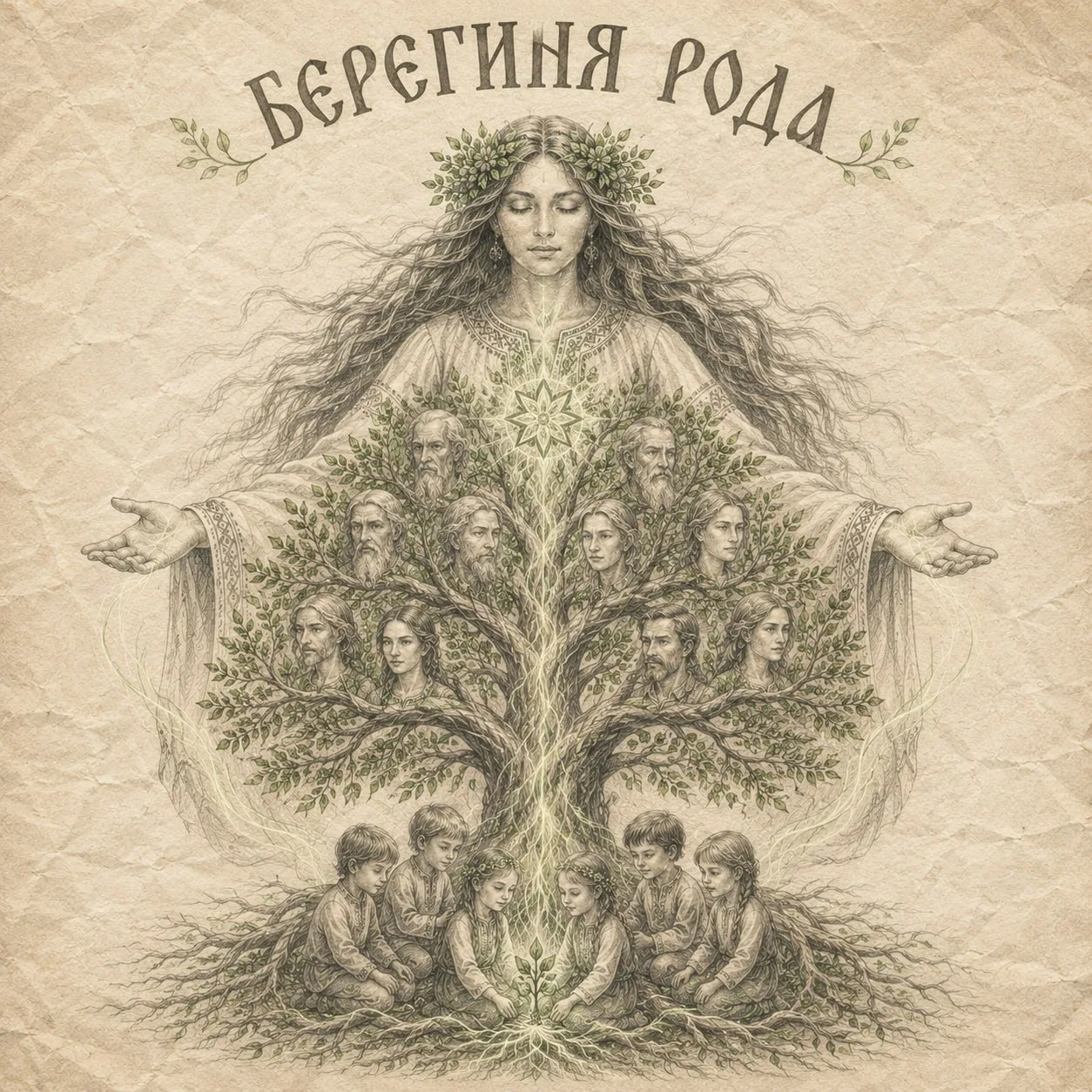 🌳Практика «Связь с Берегиней Рода»