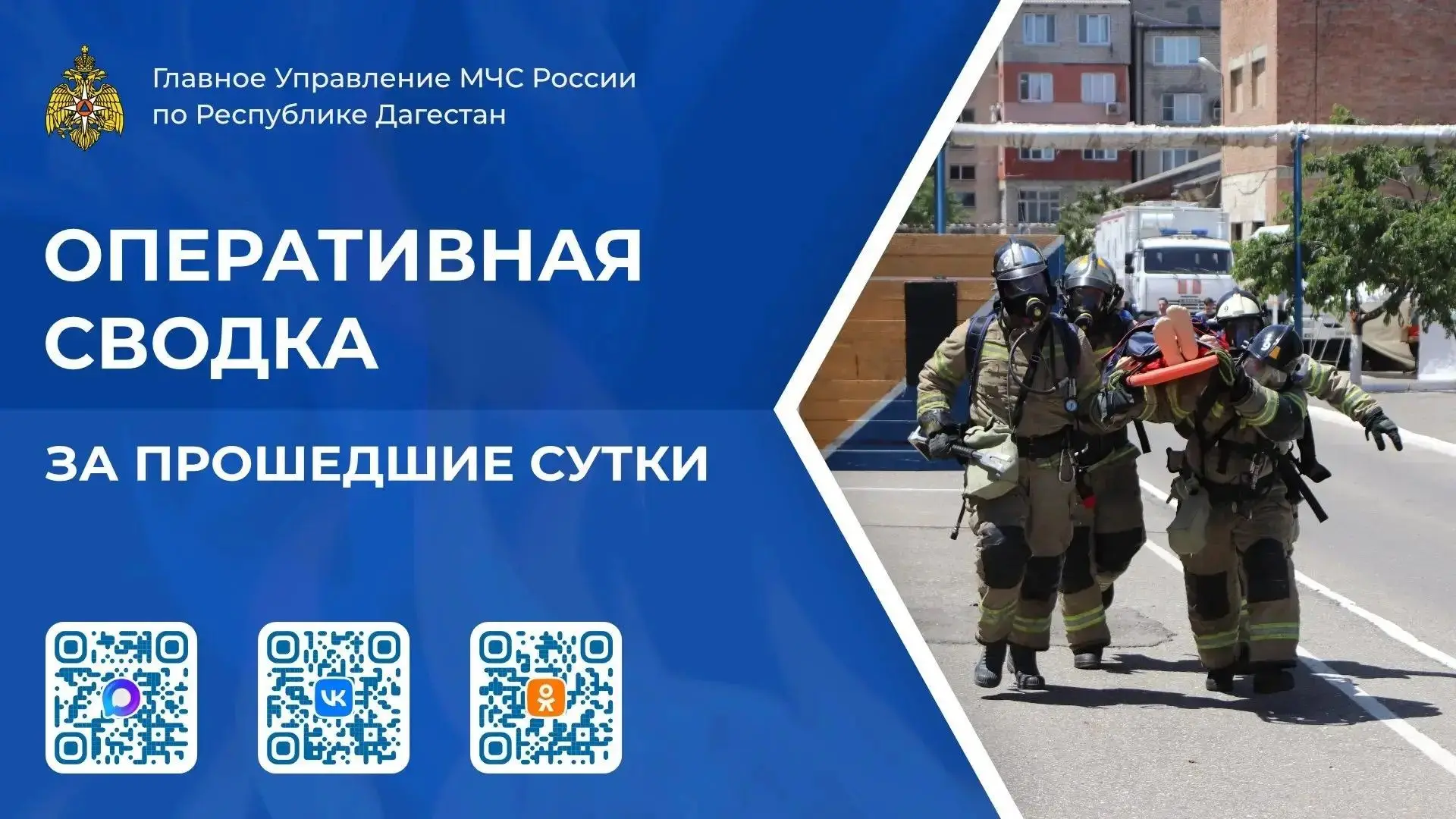 🚨Оперативная сводка Главного управления МЧС России по Республике Дагестан за прошедшие...