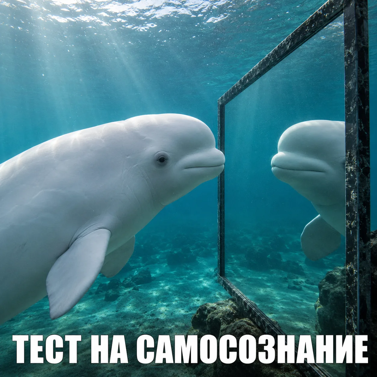 🐳 Белухи заглянули в зеркало и удивились 😲

Российские полярные дельфины официально вошли в элитны