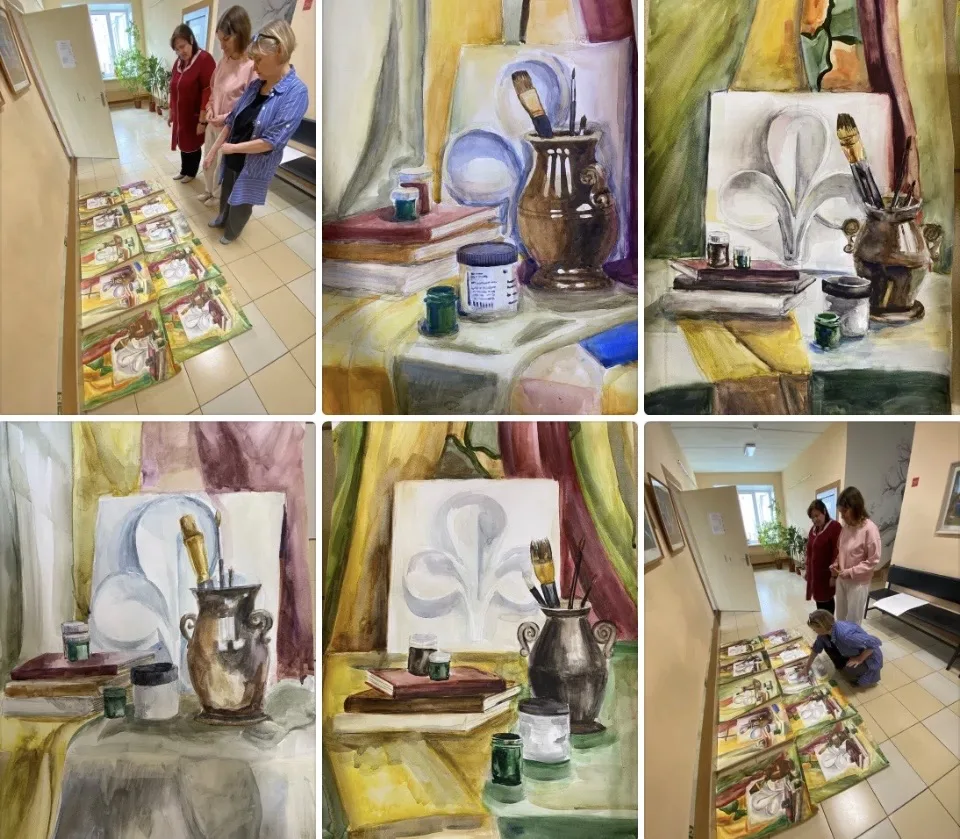 🎨 Просмотр работ.