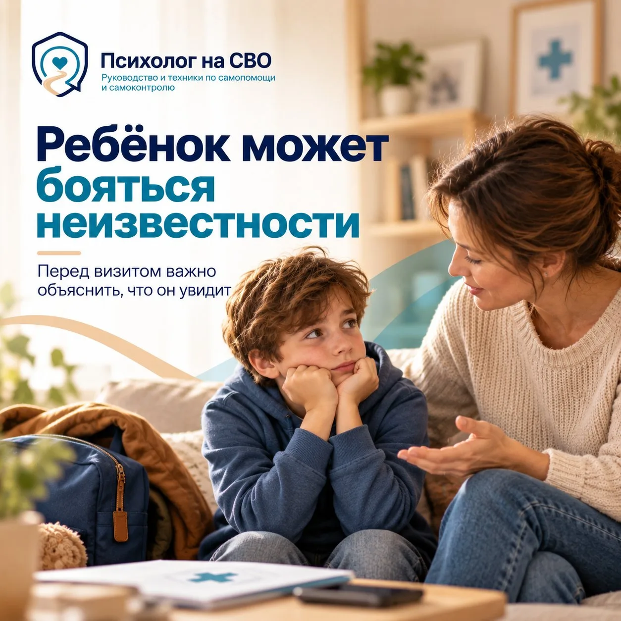 Ребёнок отказался ехать в госпиталь