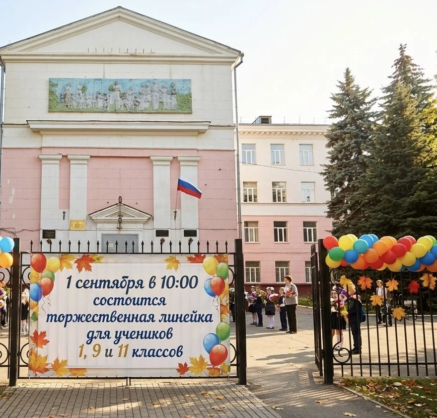 🗓 1 сентября в 10:00 состоится торжественное мероприятие, посвящённое Дню знаний!