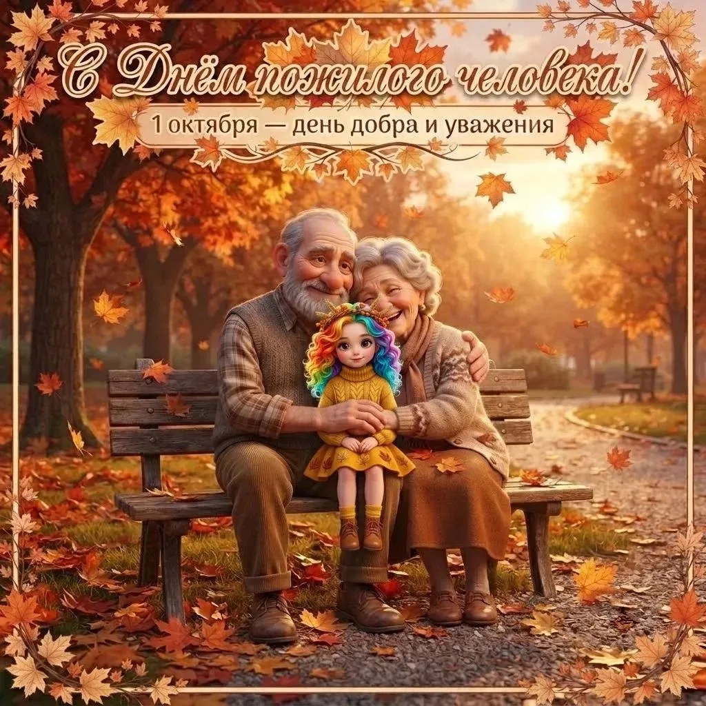 С Международным днём пожилых людей! 🍁