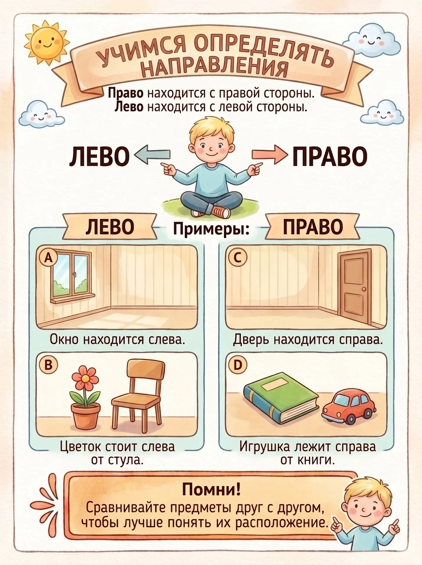 Ориентируемся в пространстве 👈👉