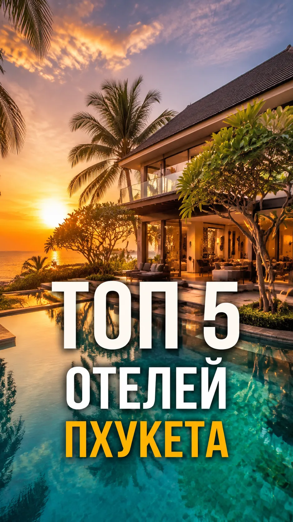 ТОП-5 ОТЕЛЕЙ ПХУКЕТА, КОТОРЫЕ БРОНИРУЮТ ЗАРАНЕЕ
