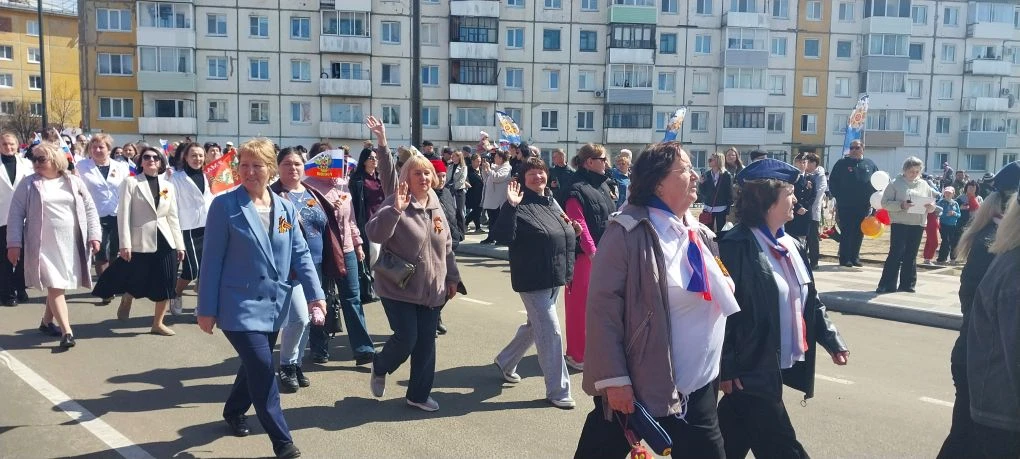 🇷🇺 Наша школа на Параде Победы!