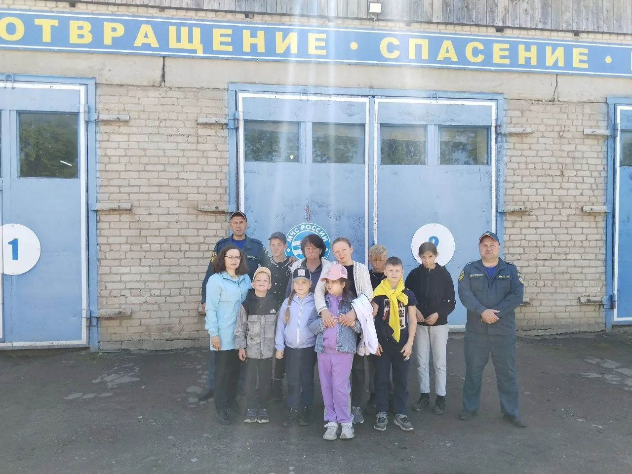 🚒 Экскурсия к настоящим героям! 🚒