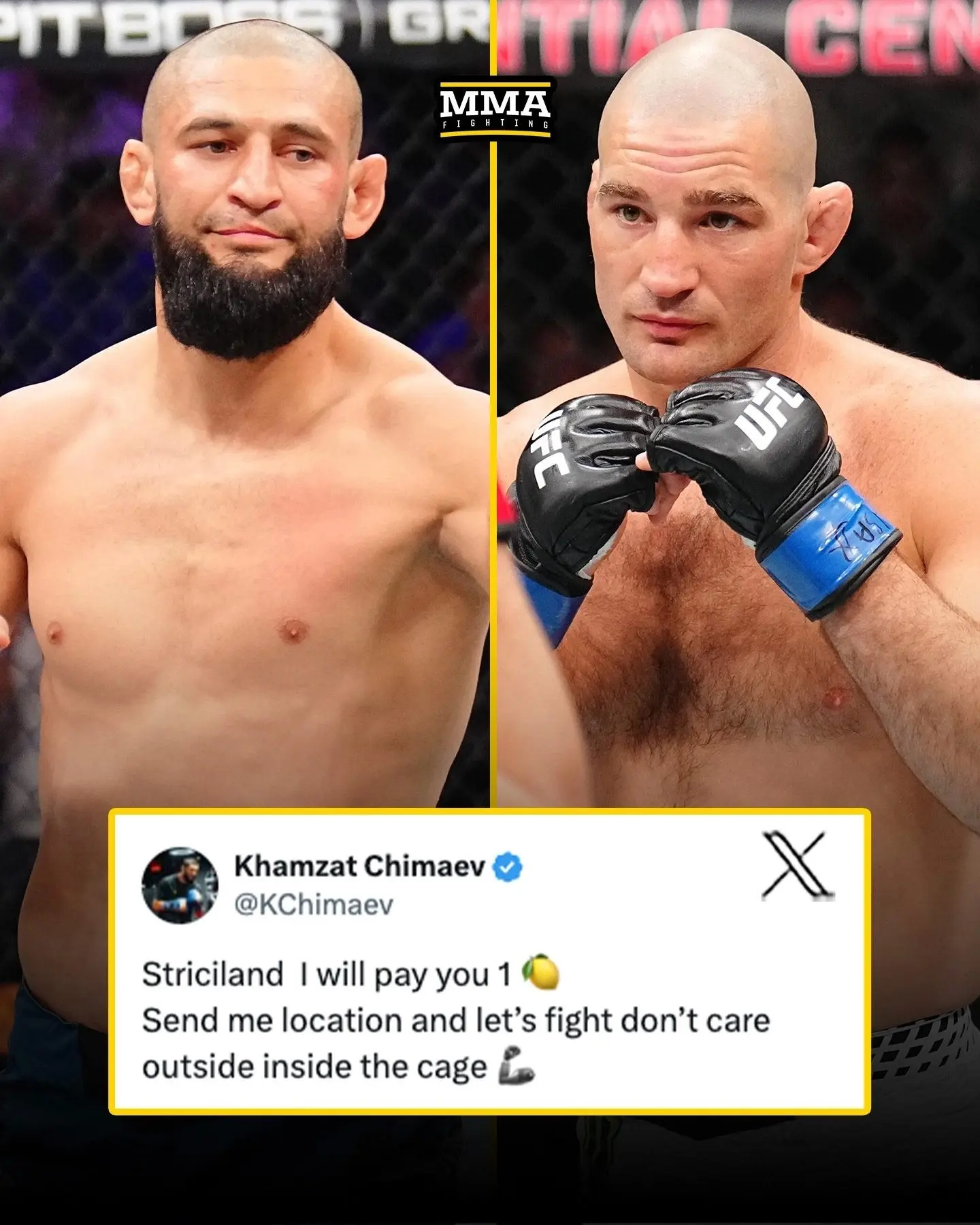 💬 Хамзат Чимаев повышает ставки: