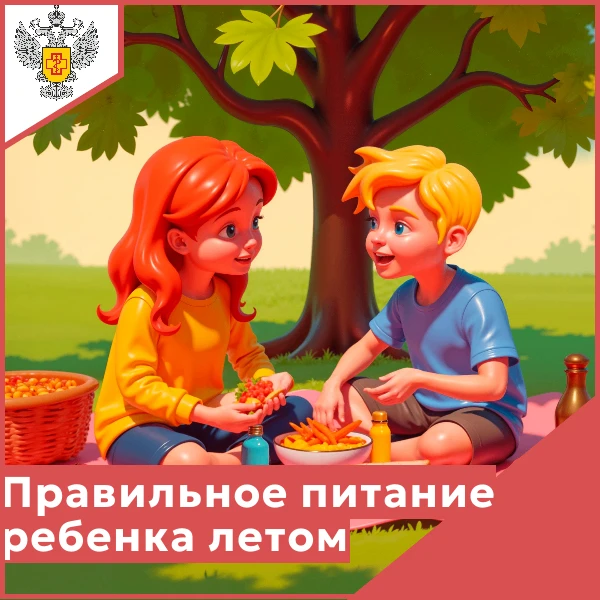☀️Лето даёт отличную возможность сделать рацион ребёнка ярче, богаче витаминами и ближе к природе – 