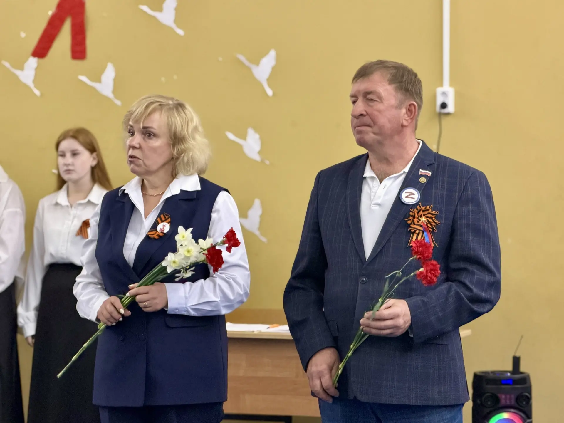 В Горетовской школе открыли «Парту героя» в память о выпускнике, погибшем в зоне СВО  В Горетовской 