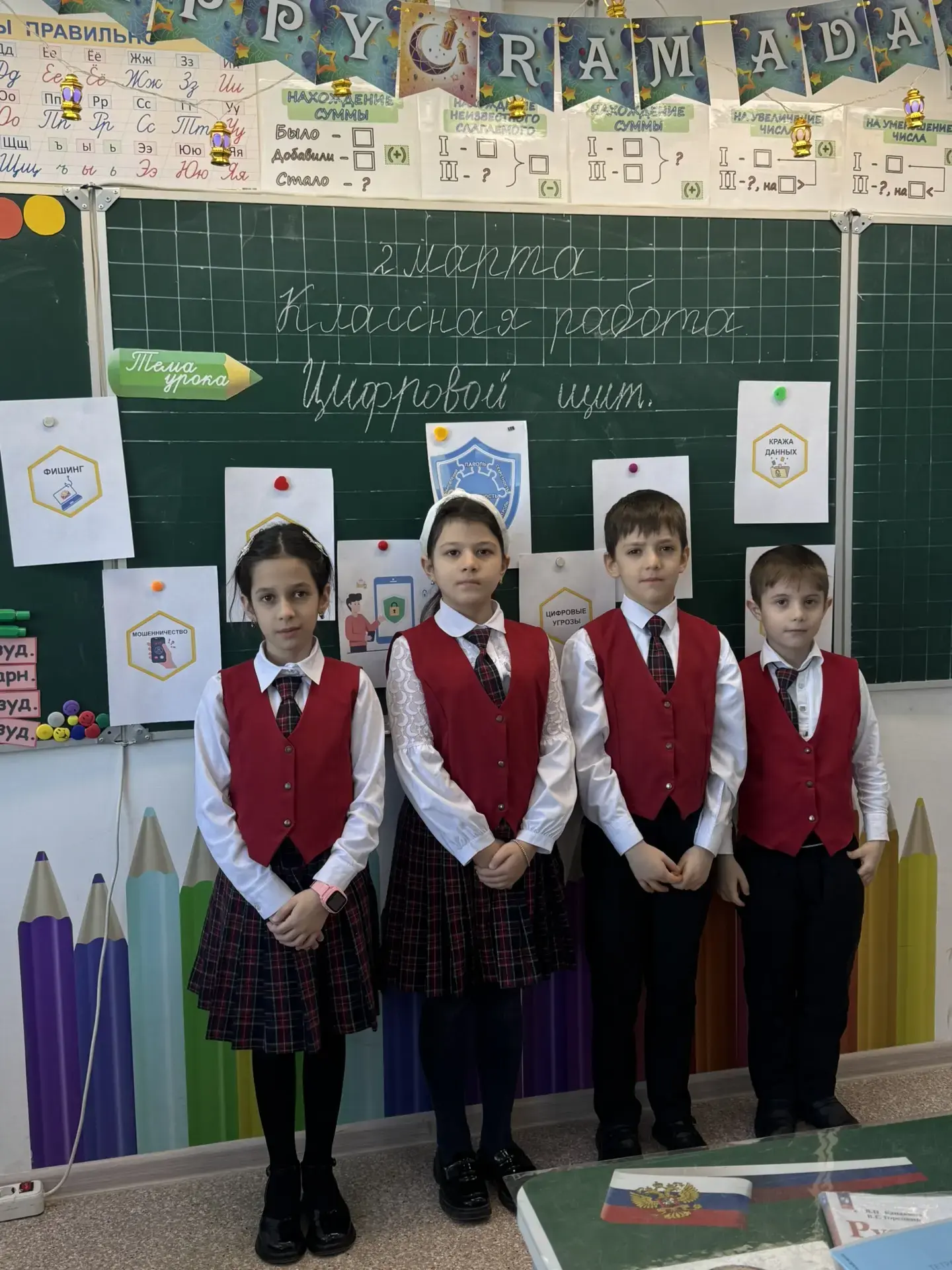 📌 Сегодня, 2 марта, в школе с 1-10 кл. прошли внеурочные занятия «Разговоры о важном» на тему «Цифро