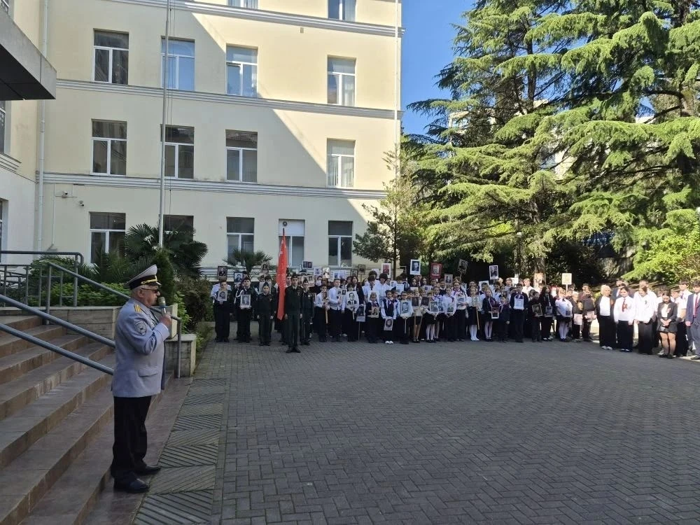 🎖 В преддверии 81-й годовщины Дня Победы в стенах нашей гимназии прошла  акция «Бессмертный полк: Ге