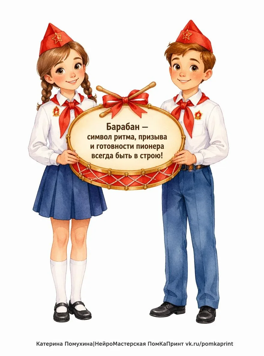 🥁 СИМВОЛЫ ПИОНЕРИИ