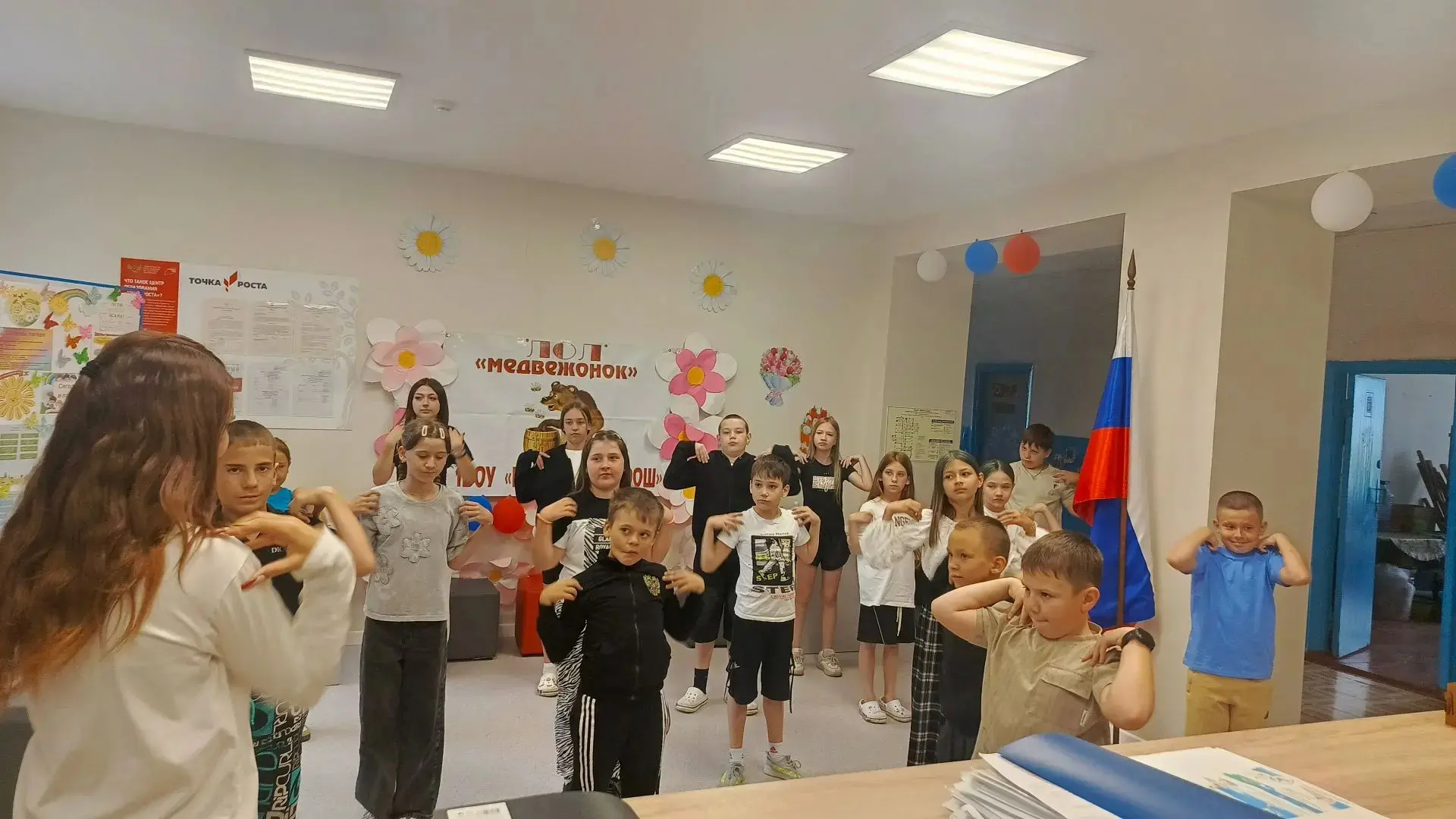 В летнем оздоровительном лагере "Медвежонок"  19 июня прошел день медицины, который был организован