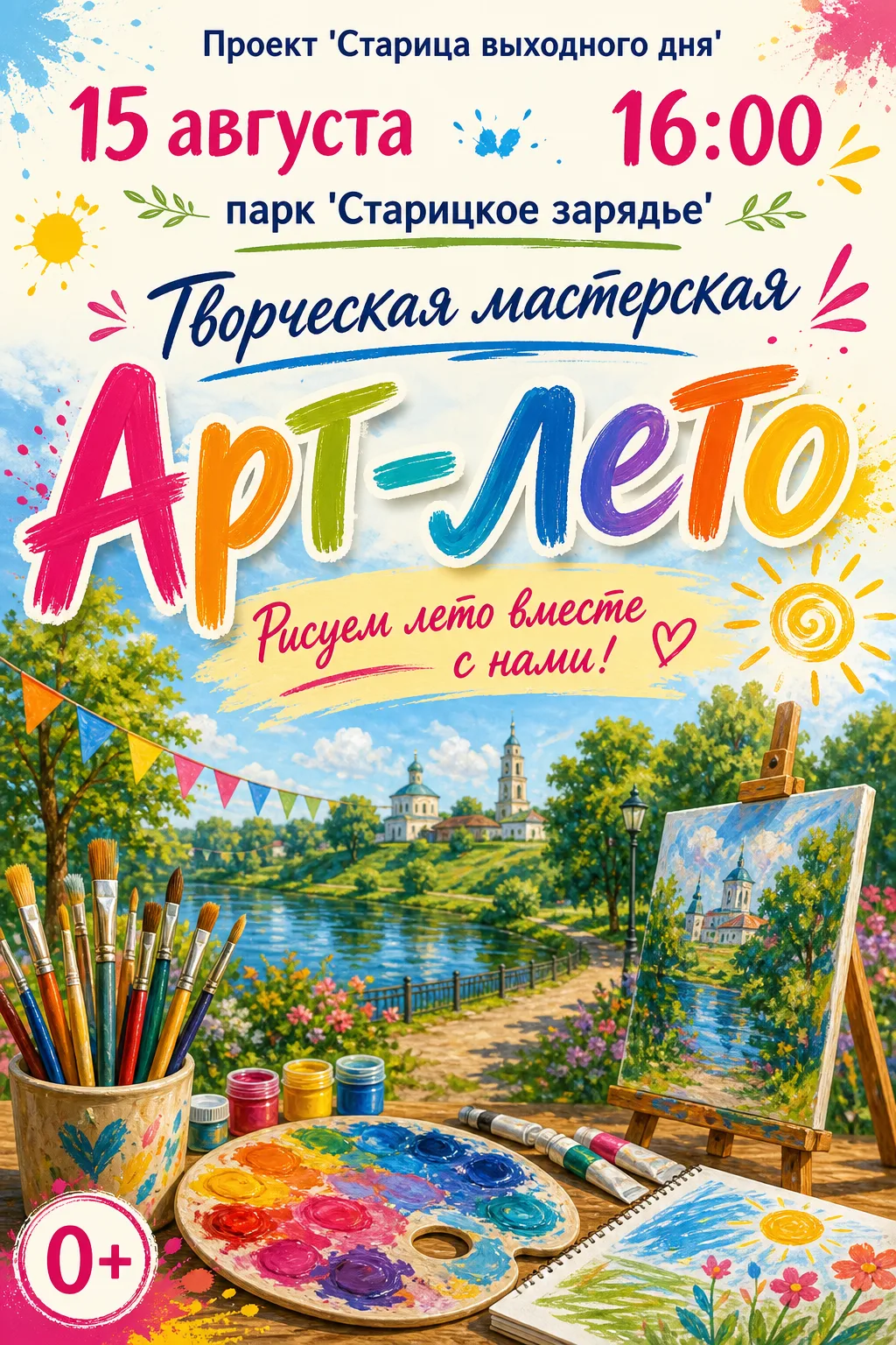 ☀️ АРТ-ЛЕТО! Поймай последние теплые дни вместе с нами!