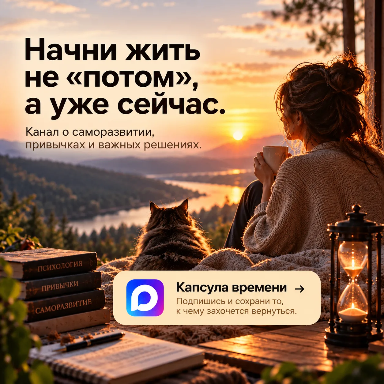Ты можешь годами ждать момента, когда наконец начнёшь жить так, как хочется.