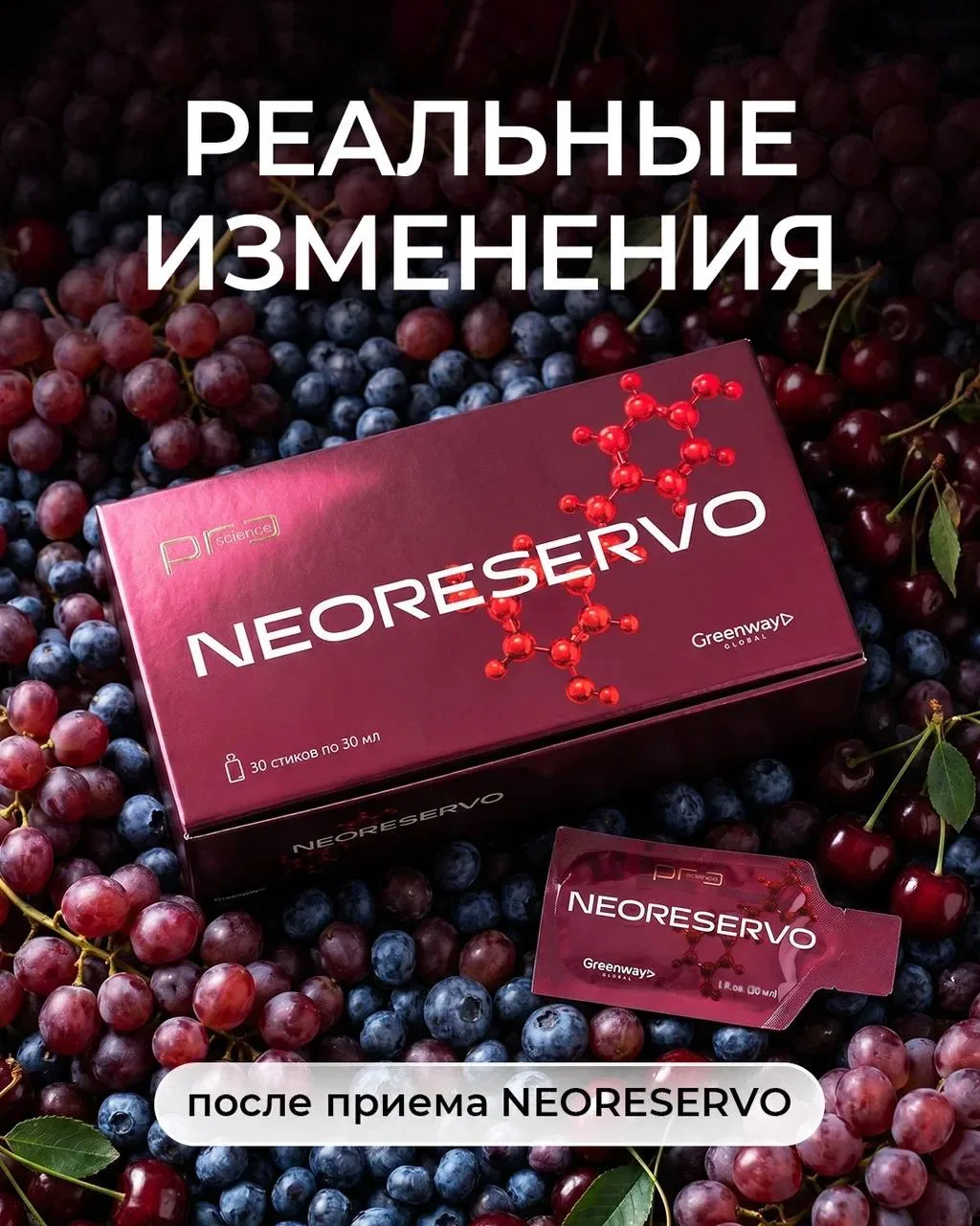 РЕАЛЬНЫЕ ИЗМЕНЕНИЯ С NEORESERVO🍀  Мы собрали ваши отзывы о нашем флагмане🍀, и тут правда есть на что