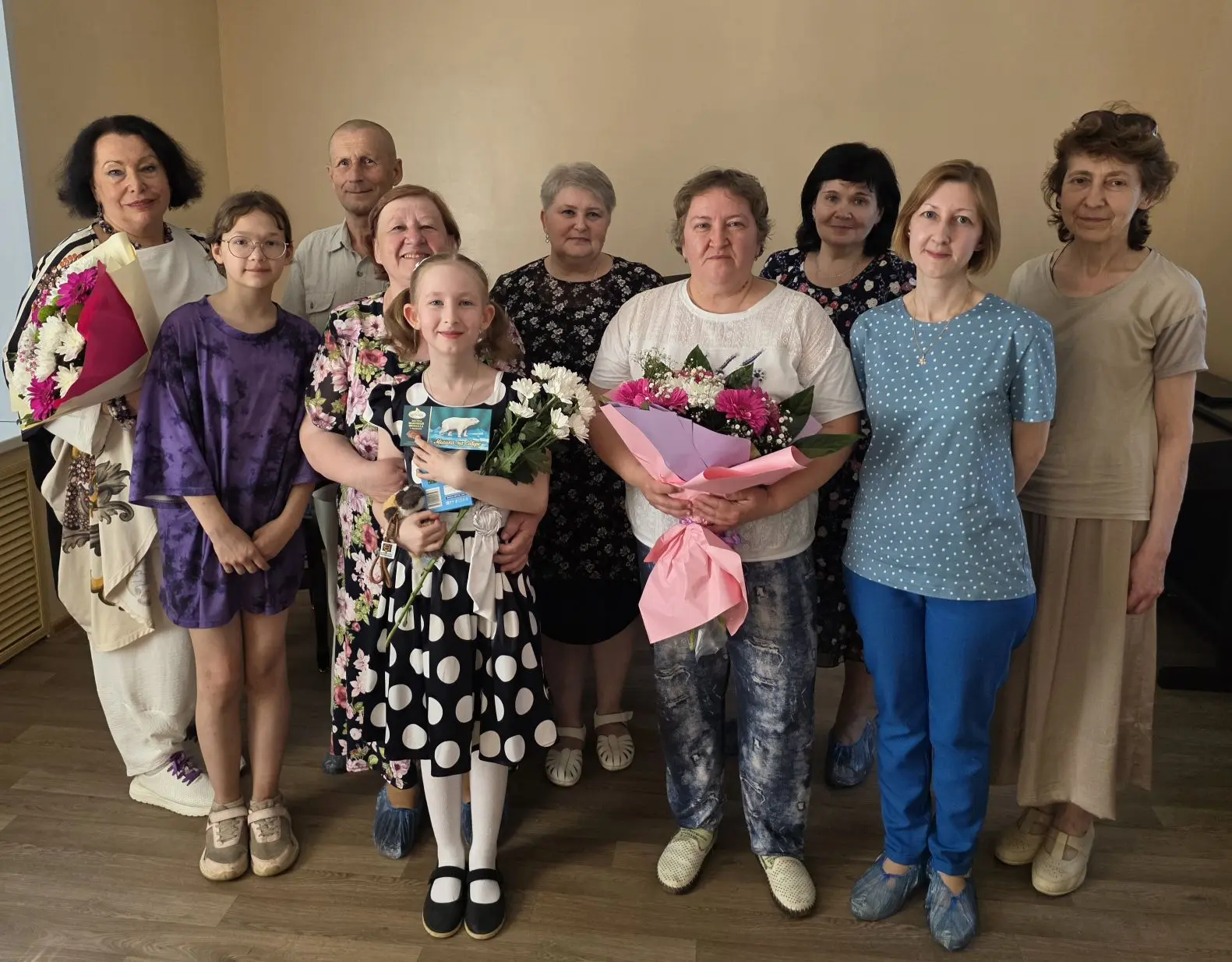 На днях юная пианистка класса преподавателя Любови Вадимовны Ивановой Наташа Печенова п...
