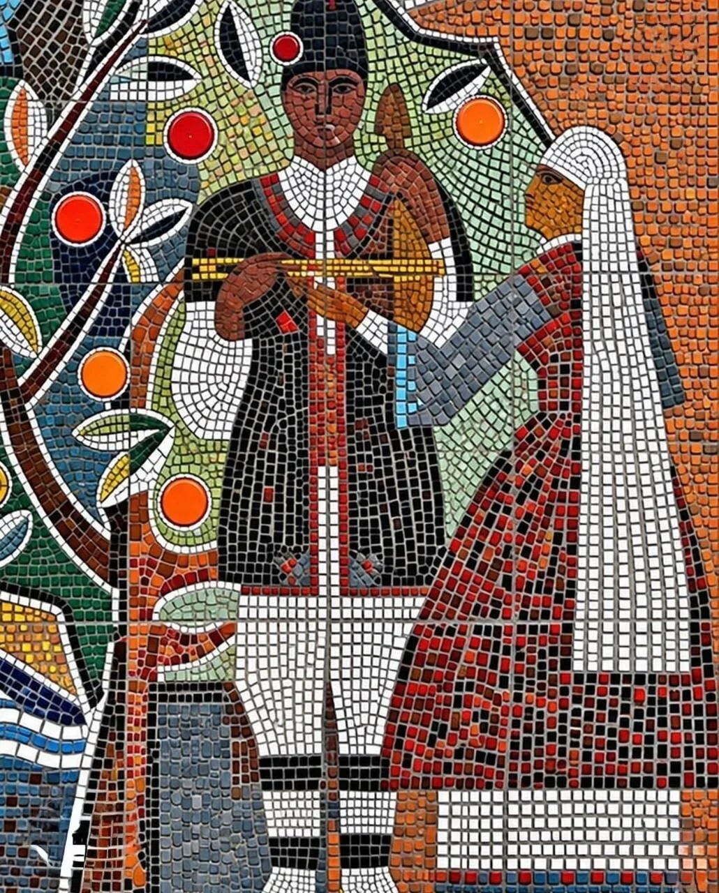🎨 В Ростове закончили реставрацию мозаики «Балканы»