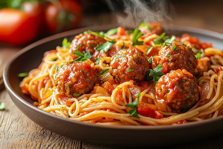 🍝🧆🍅 «ИТАЛЬЯНСКИЙ ВЕЧЕР»: Ароматная паста с нежнейшими фрикадельками в томатно-сметан...