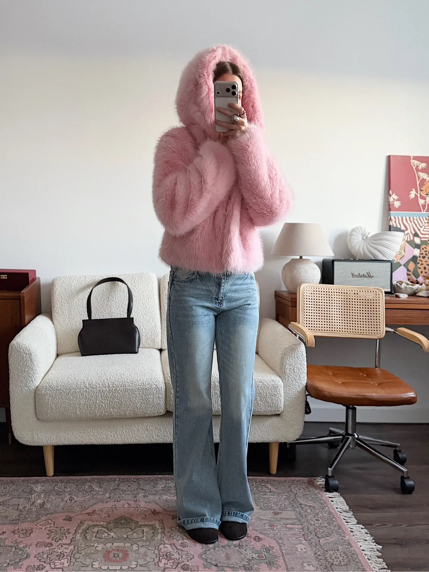 Яркая шубка от Neo Mint 💗