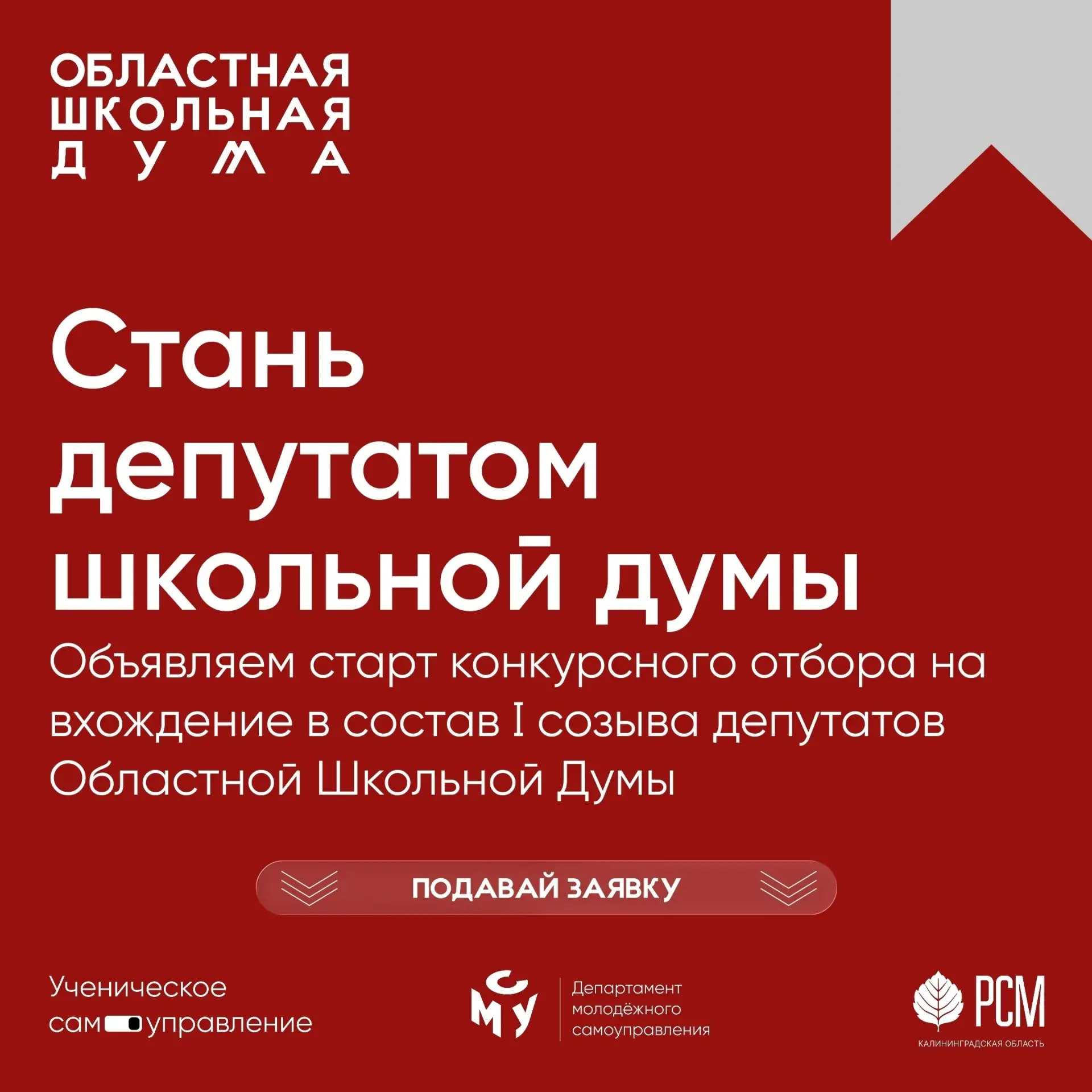 Стань голосом молодежи региона! 📢