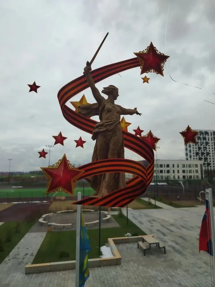 Акция «Окна Победы!»  В Образовательном центре «Старт» им. К. Д. Ушинского во всю идёт подготовка ко