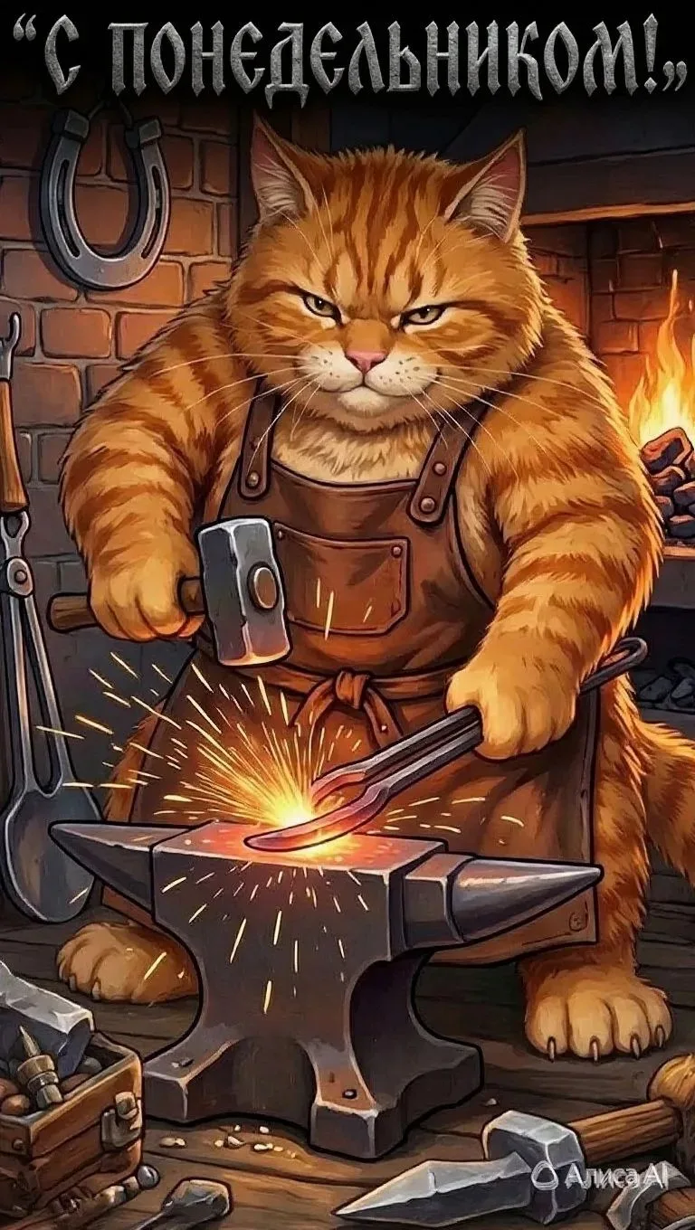 ⚙️🔨 Никогда подкова не принесёт тебе счастья и удачу, пока не прибьешь 🔨 её к своему ...