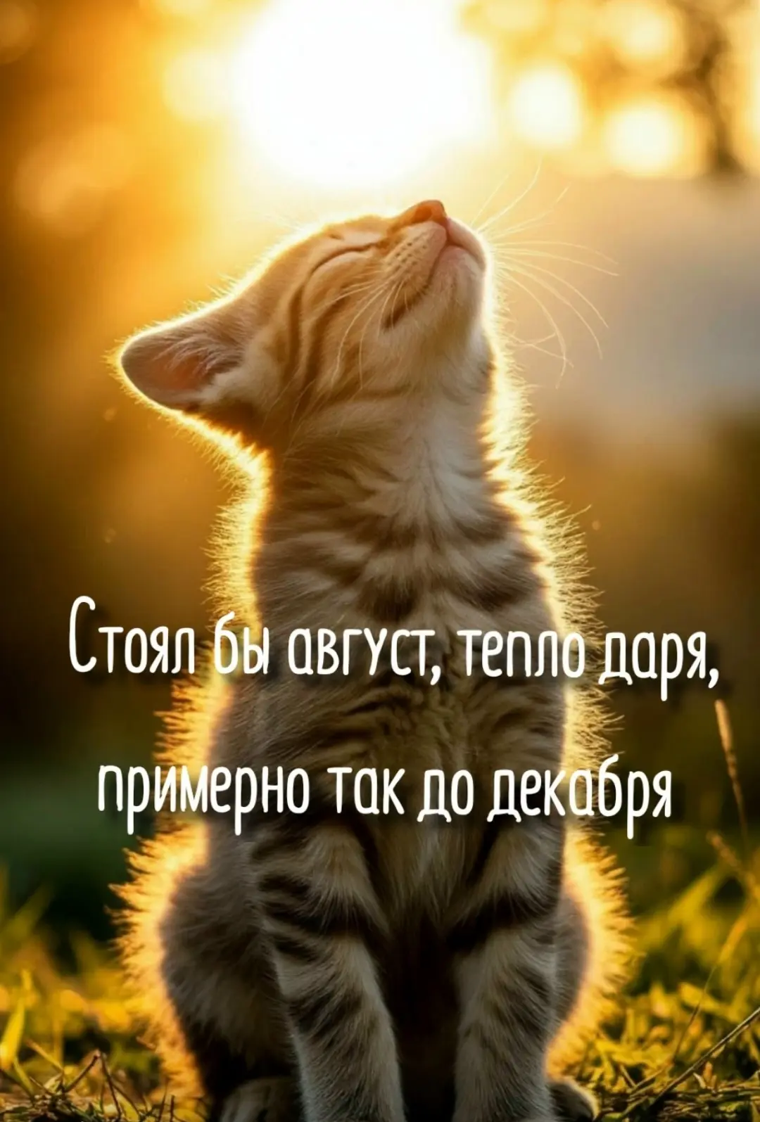 Доброе утро, август 😻