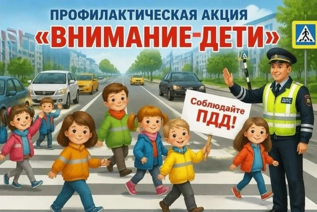 Внимание: профилактическая акция «Внимание, дети!» в Ростовской области