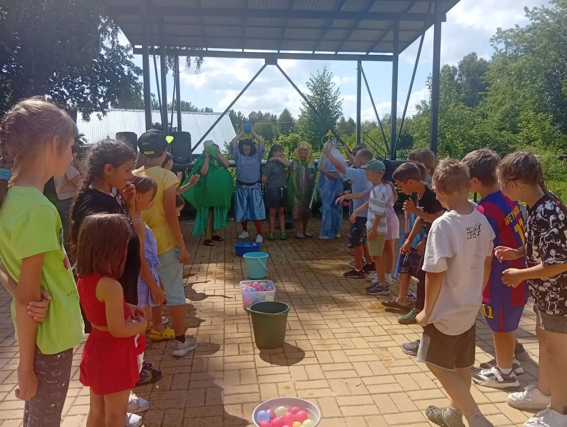 🌞🥳Яркие будни пришкольного лагеря!