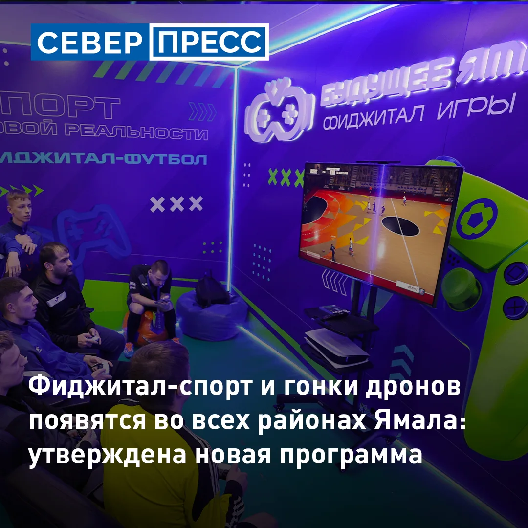 На Ямале утвердили программу по развитию киберспорта до 2030 года. Ее разместили на сай...