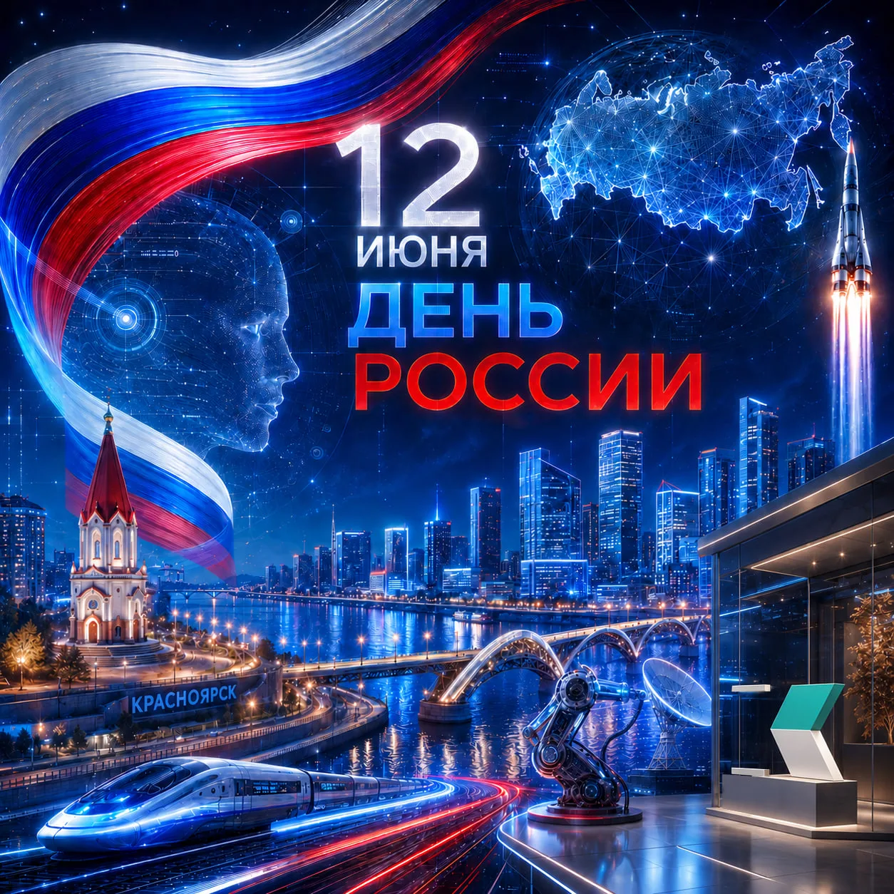 🇷🇺 КРИТБИ поздравляет с Днём России!
 
Этот праздник – символ единства, свободы и многовековой ист