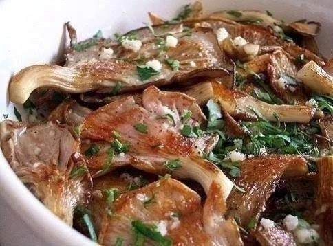 ВЕШЕНКИ К ЧЕСНОЧНОМ МАРИНАДЕ