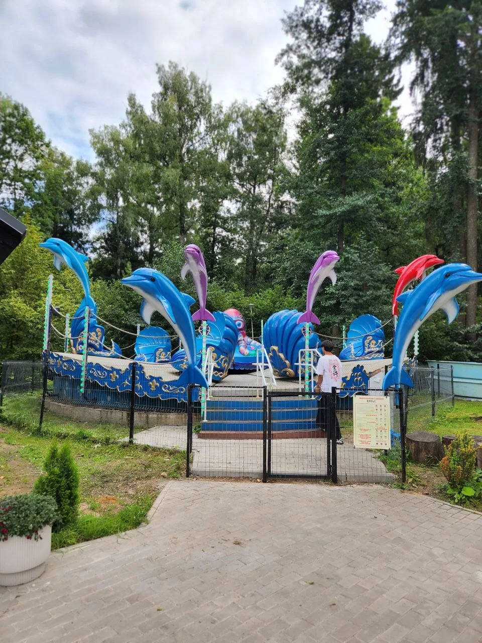 В Городском парке Обнинска появились дельфины!