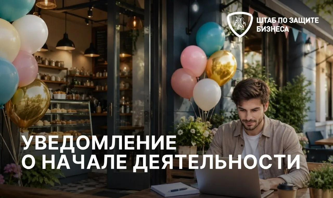 ✍+👮‍♂️ Уведомление о начале предпринимательской деятельности и обязательный профилакти...