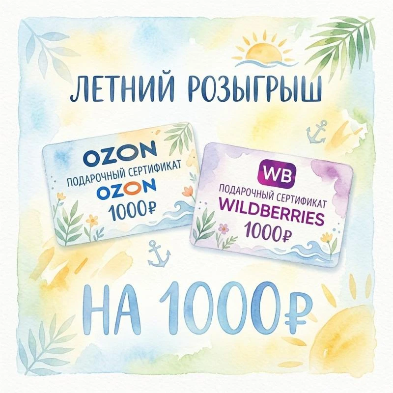 Лето уже близко, и мы решили порадовать вас розыгрышем!