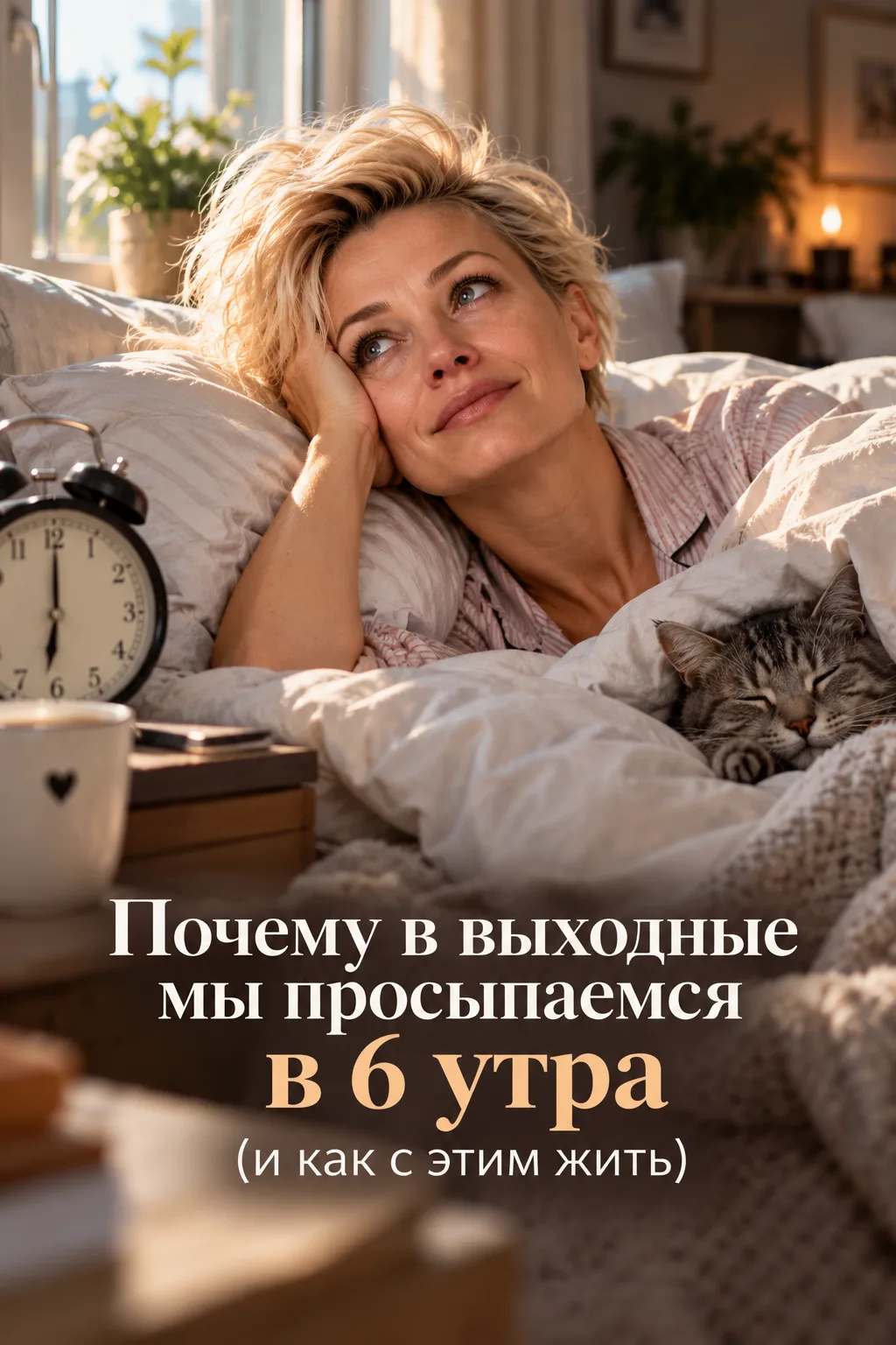 Знакомая ситуация: всю неделю мечтаешь поспать в субботу. А просыпаешься... в 6:30. И л...