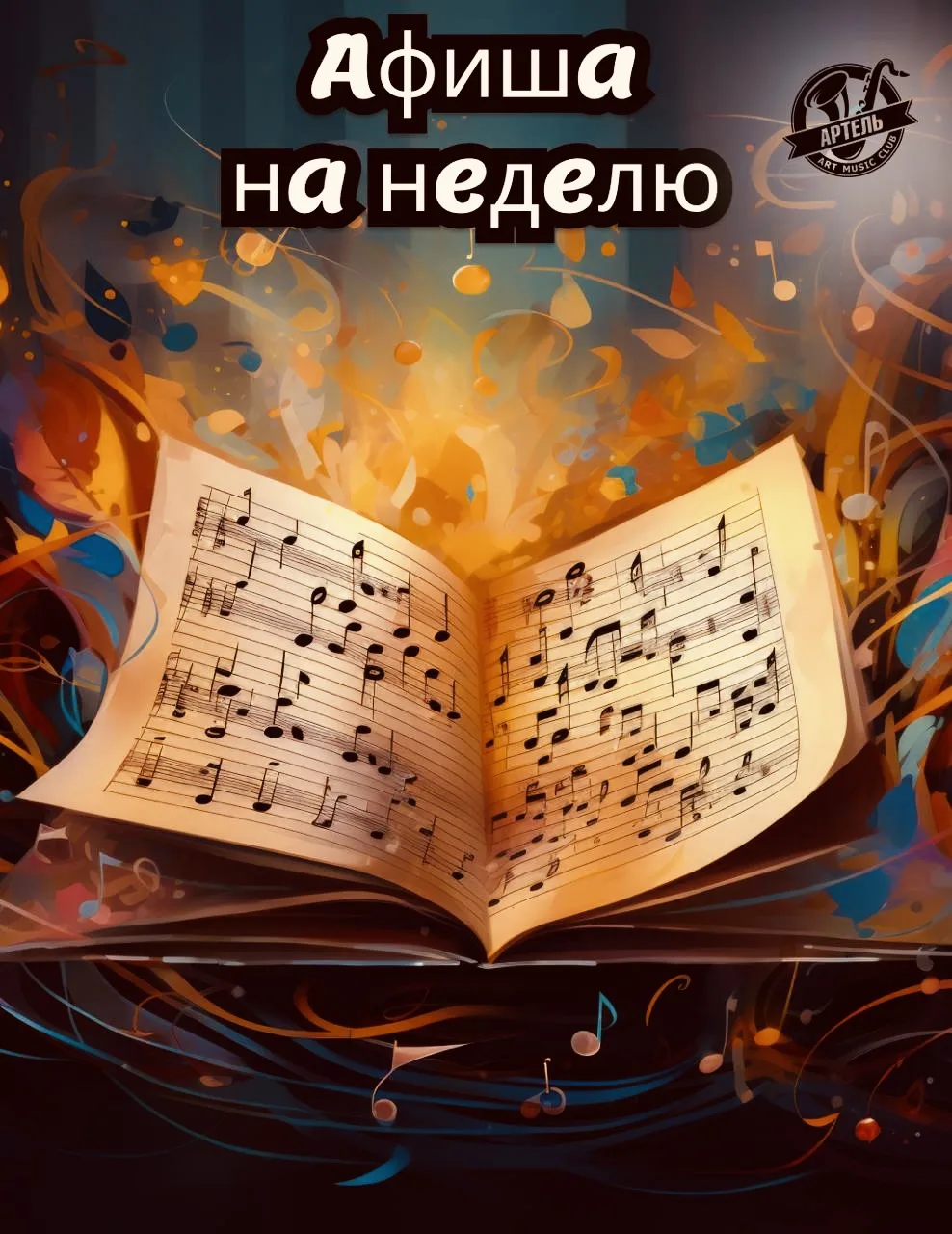 Афиша на неделю: