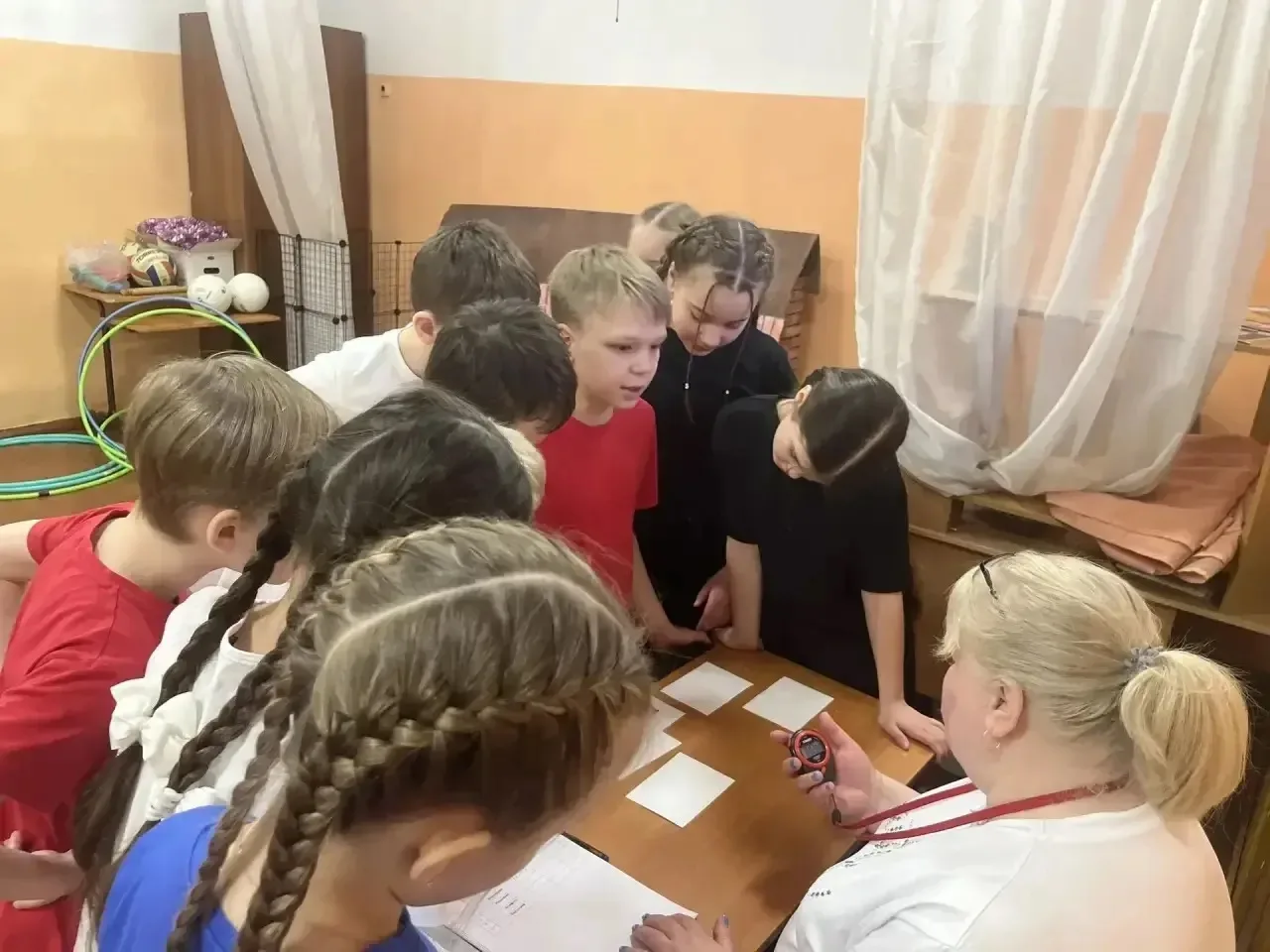 🌟 Младшая группа на «Зарнице 2.0»  Команда младшей возрастной категории нашего лицея достойно предст