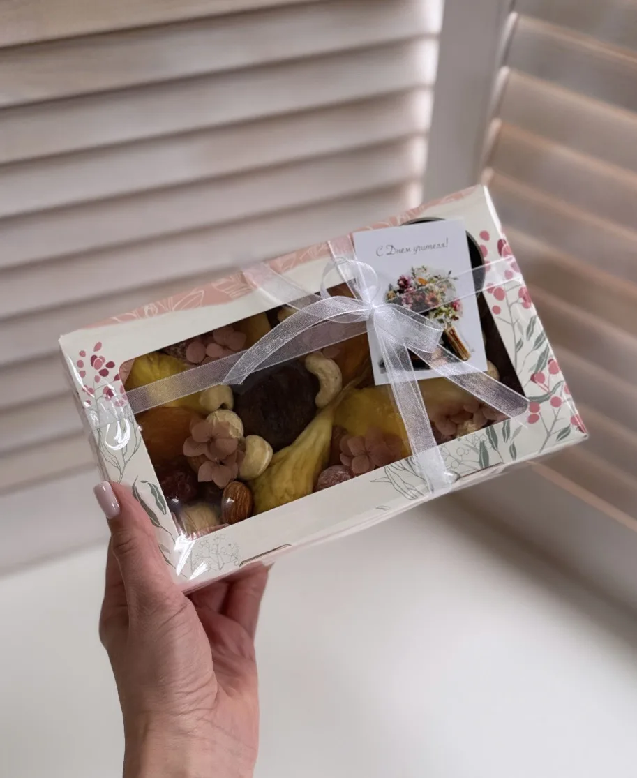 Подарки-комплименты с сухофруктами/орешками доступны к заказу🎁