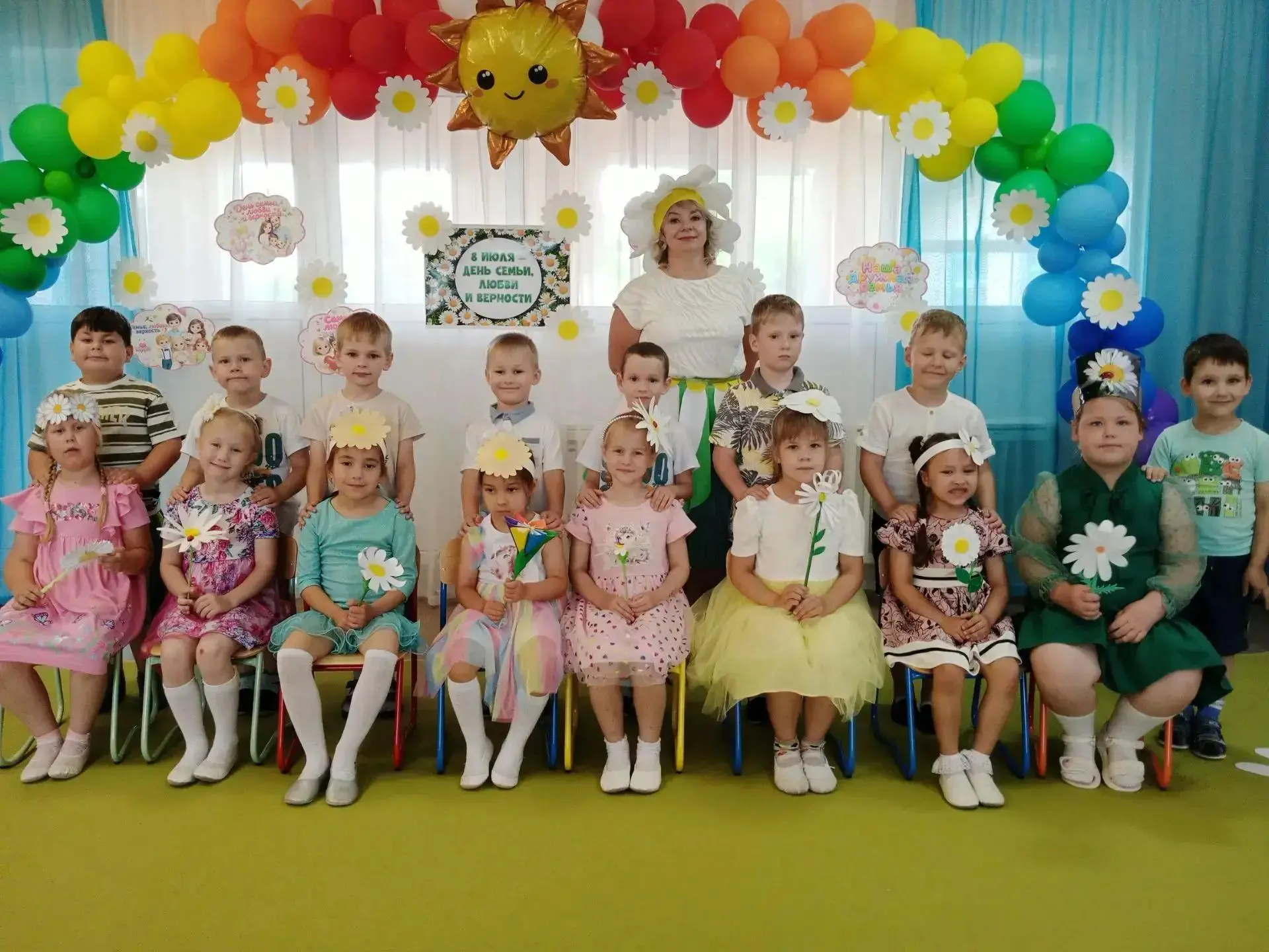 ❤️ День семьи, любви и верности. 
💥 Музыкальный руководитель Шалыгина Светлана Николаевна провела д
