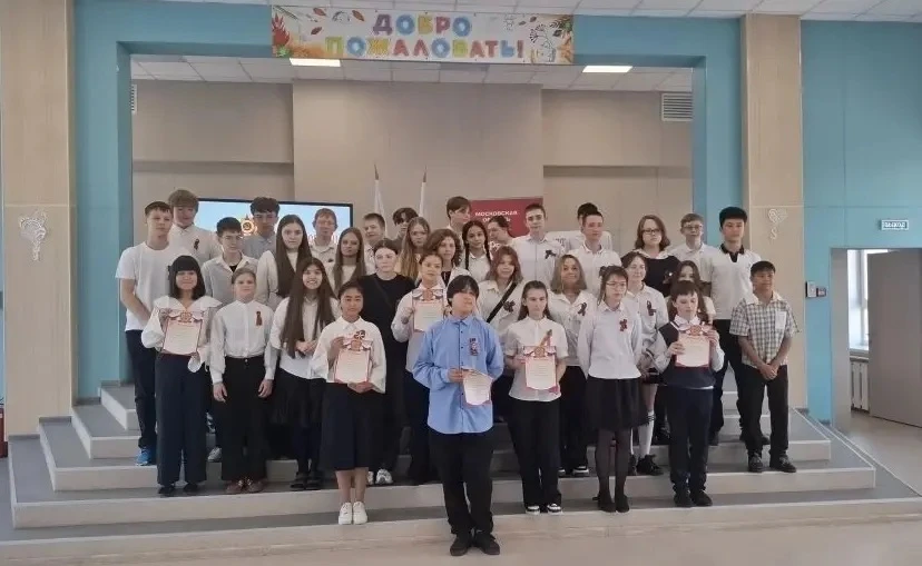 🎤 В рамках патриотической акции «Голос Победы», приуроченной к празднованию Дня Великой Победы, учащ